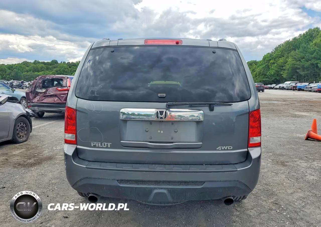 2013 Honda Pilot Exl VIN:5FNYF4H50DB041681 - 6