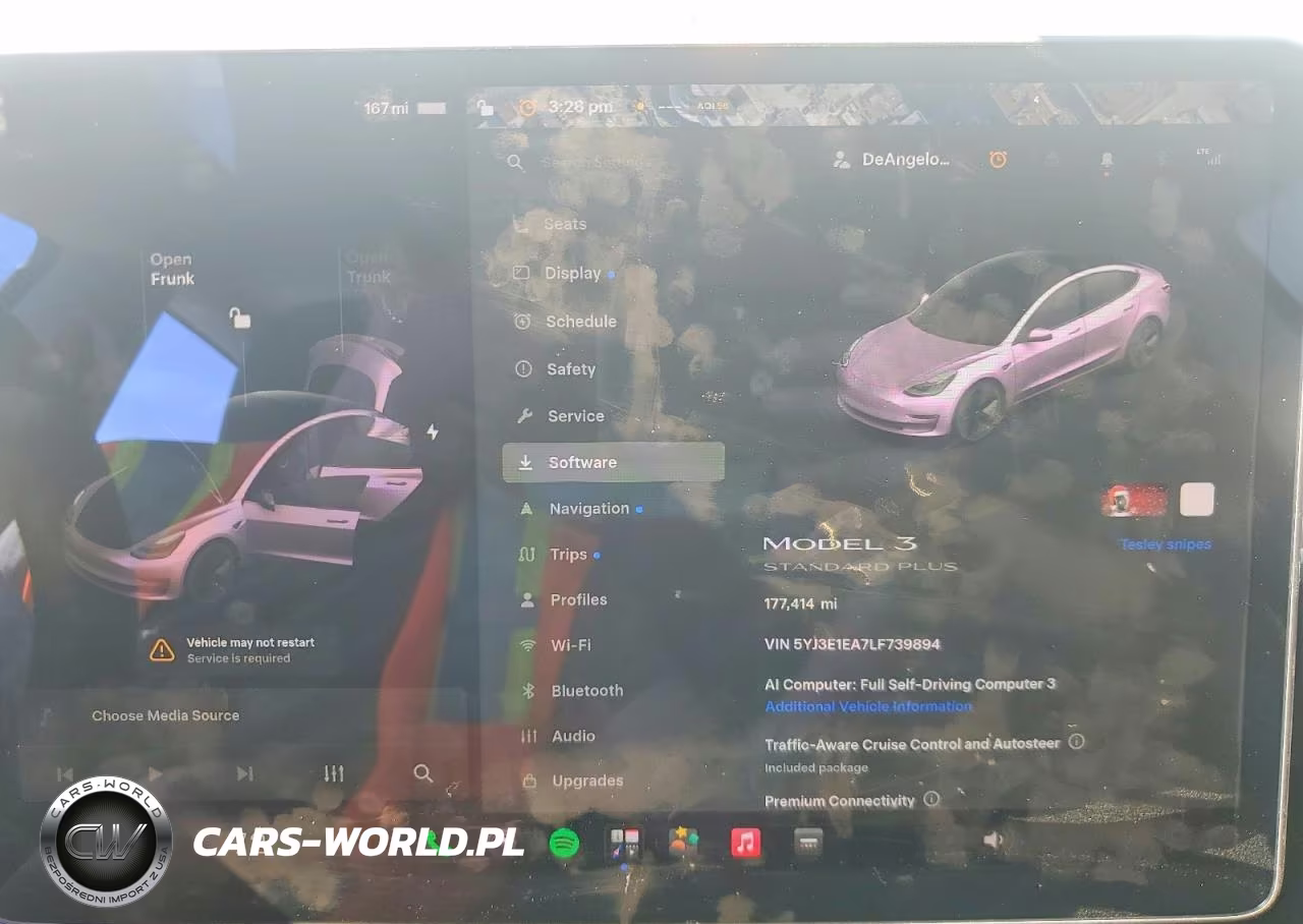 2020 Tesla Model 3 VIN:5YJ3E1EA7LF739894 - 9