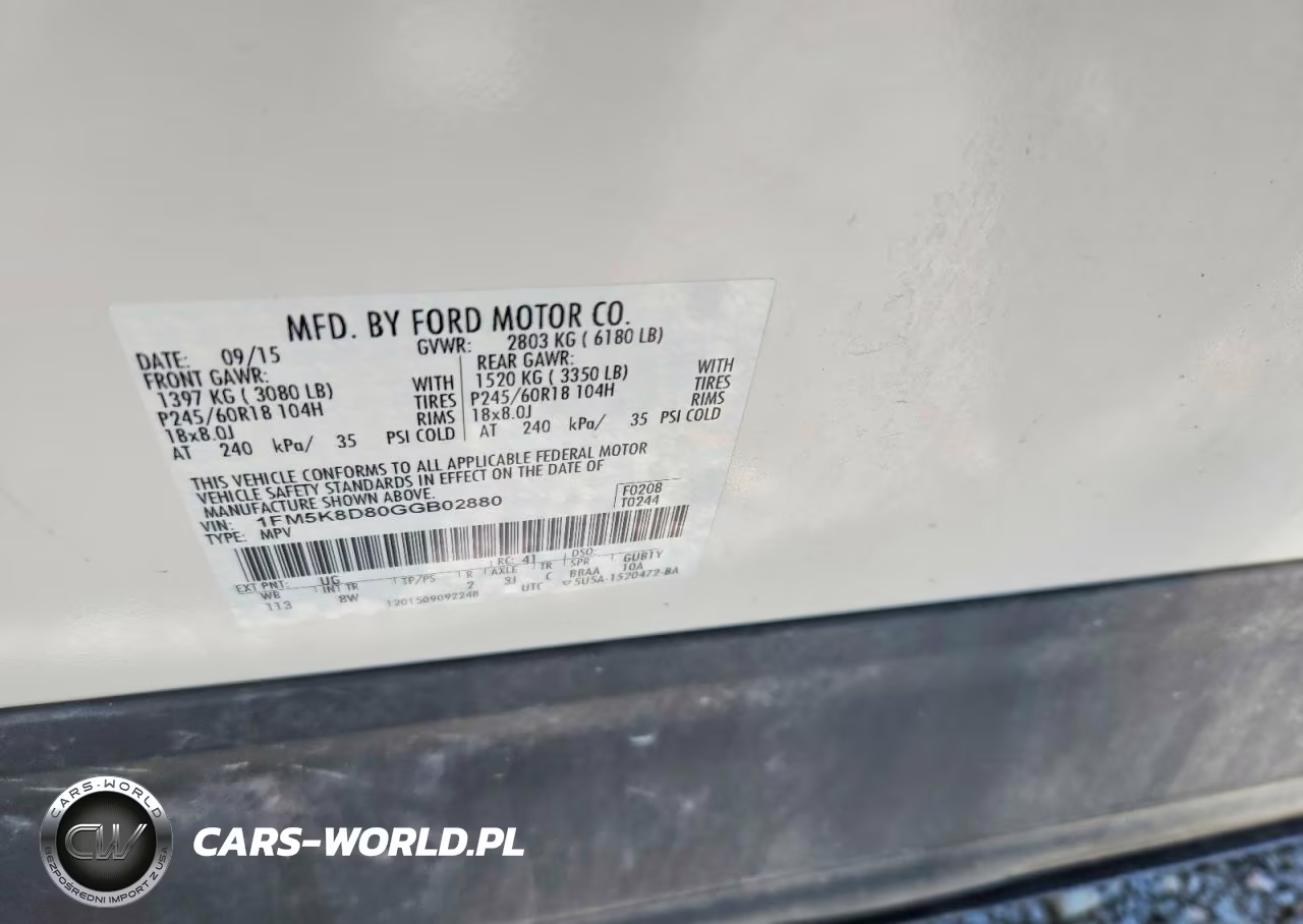 2016 Ford Explorer Xlt VIN:1FM5K8D80GGB02880 - 14