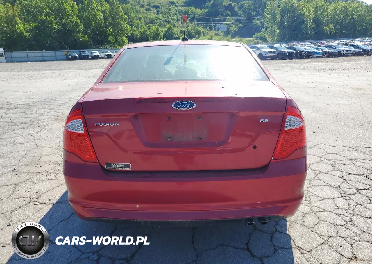 2010 Ford Fusion Se VIN:3FAHP0HA3AR387565 - 6