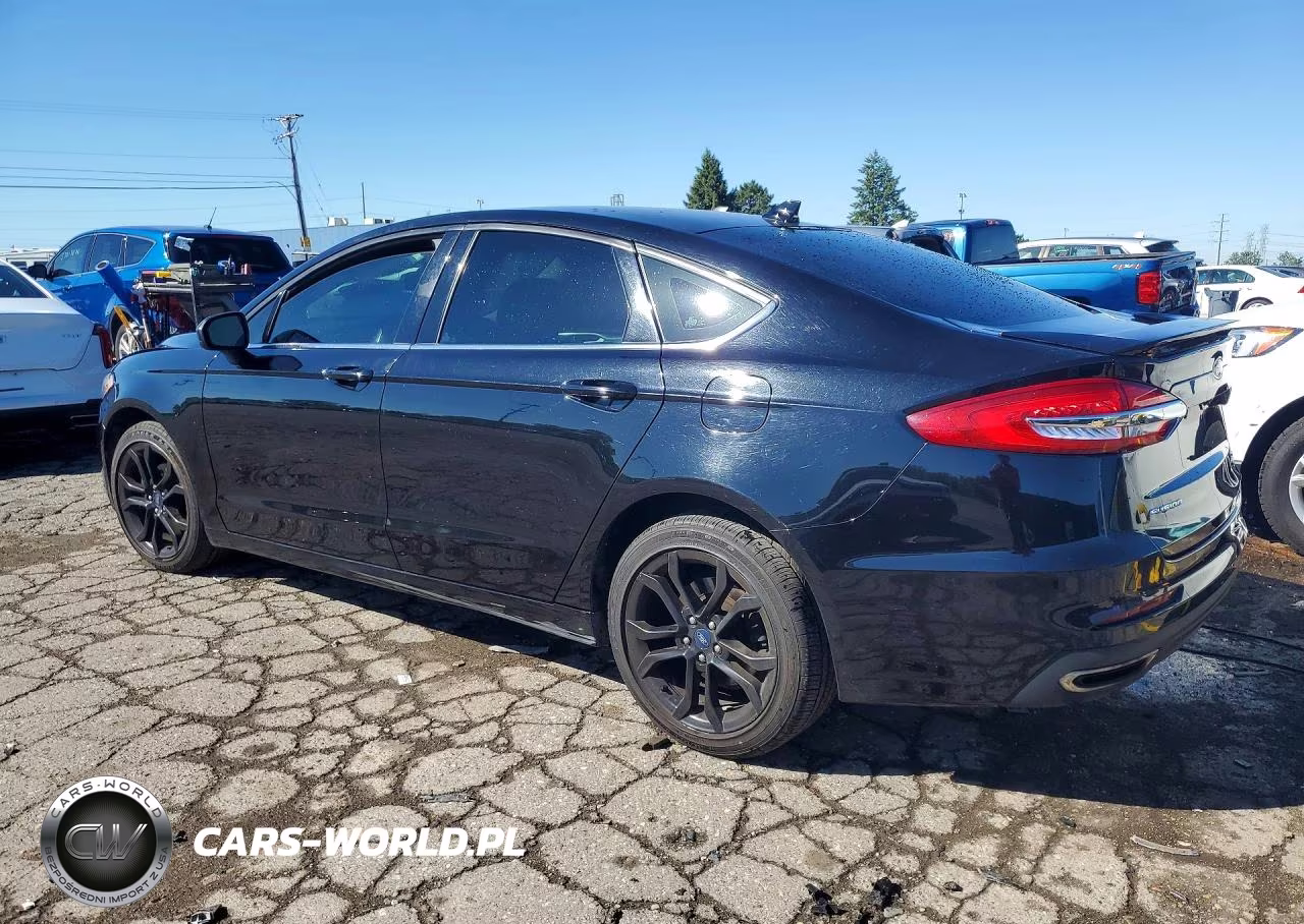 2019 Ford Fusion Se VIN:3FA6P0T95KR103004 - 2