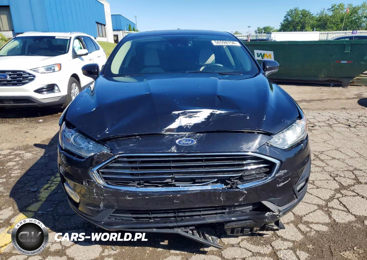 2019 Ford Fusion Se VIN:3FA6P0T95KR103004 - 5