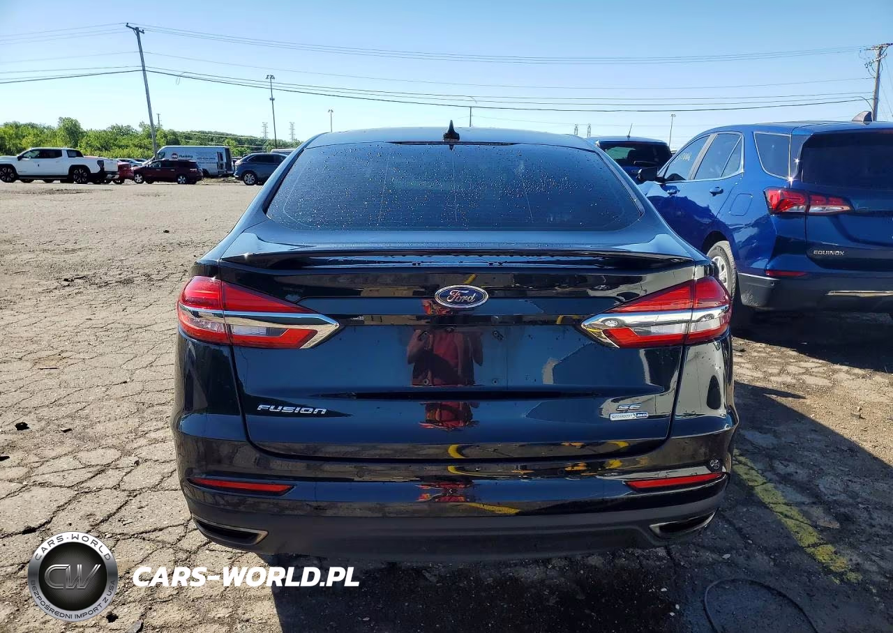 2019 Ford Fusion Se VIN:3FA6P0T95KR103004 - 6