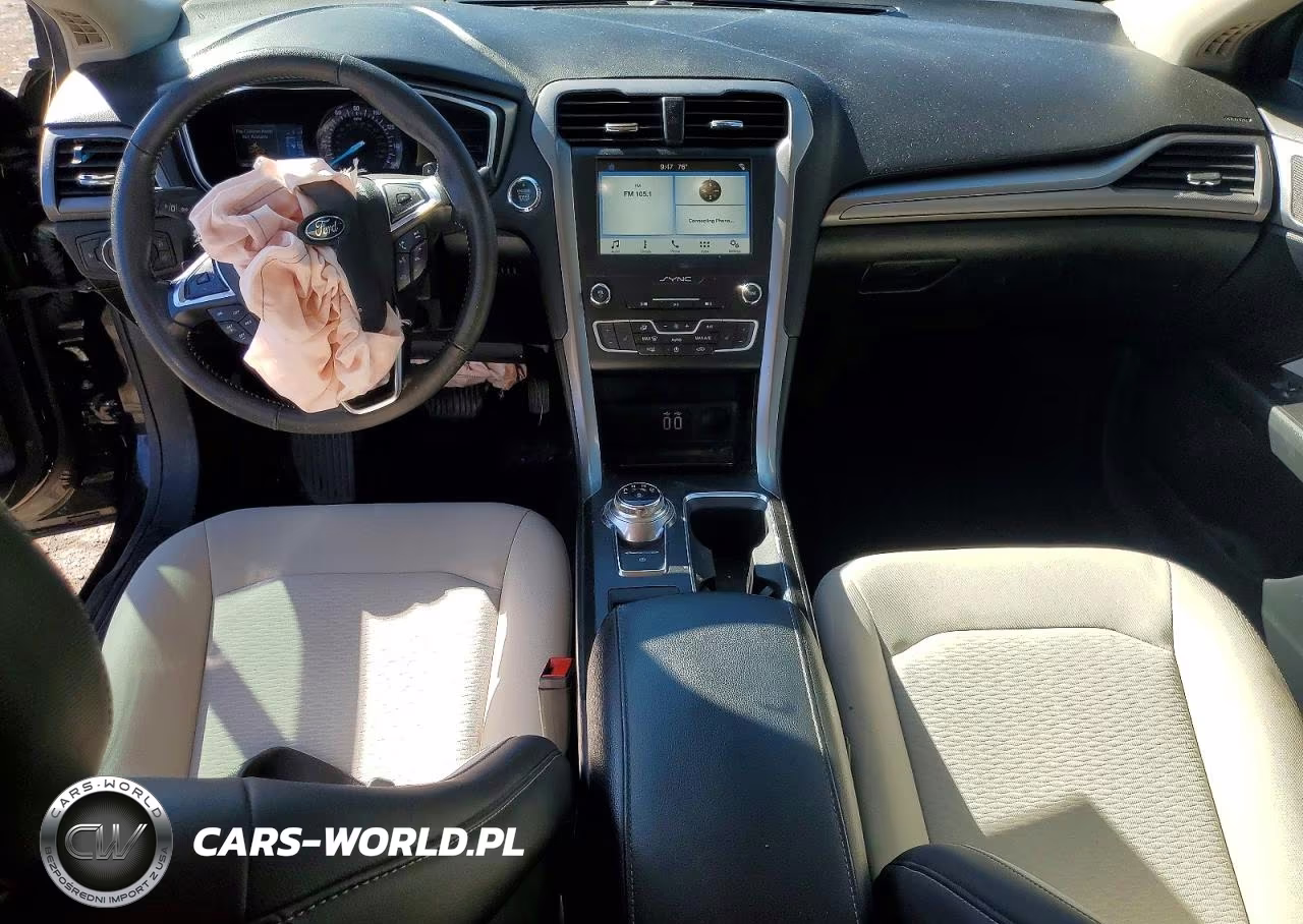 2019 Ford Fusion Se VIN:3FA6P0T95KR103004 - 8