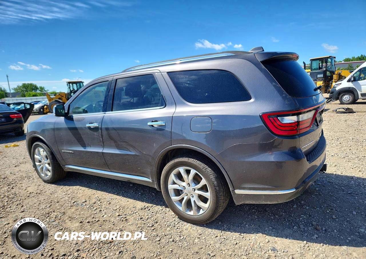 2016 Dodge Durango Citadel VIN:1C4RDJEG5GC424807 - 2