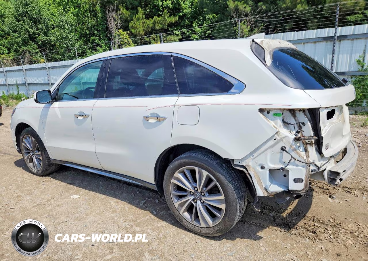 2017 Acura Mdx Technology VIN:5FRYD4H51HB035284 - 2