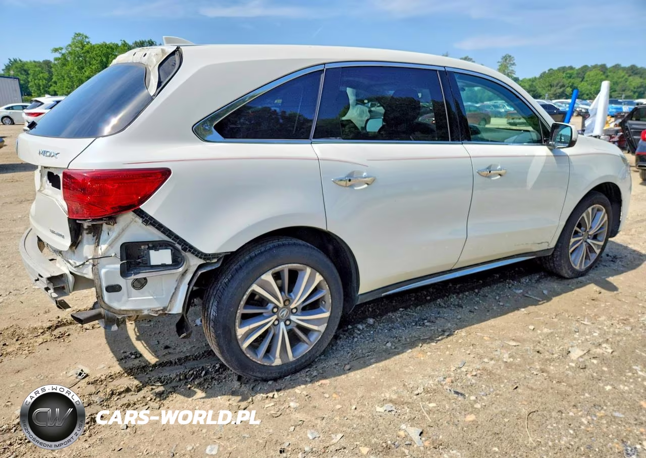 2017 Acura Mdx Technology VIN:5FRYD4H51HB035284 - 3