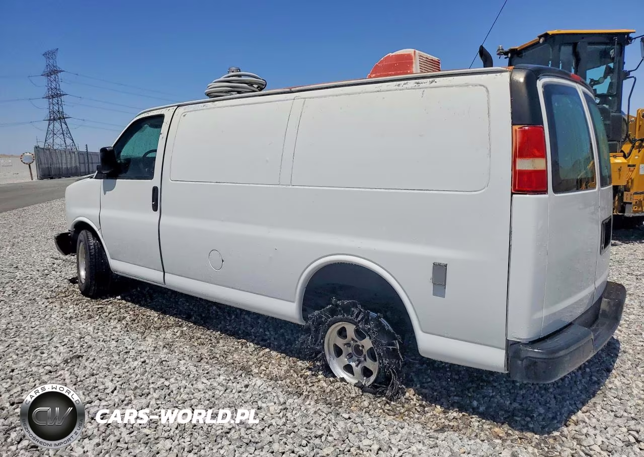 2006 Chevrolet Express 1500 Utility - Service Van VIN:1GCFG15XX61103804 - 2