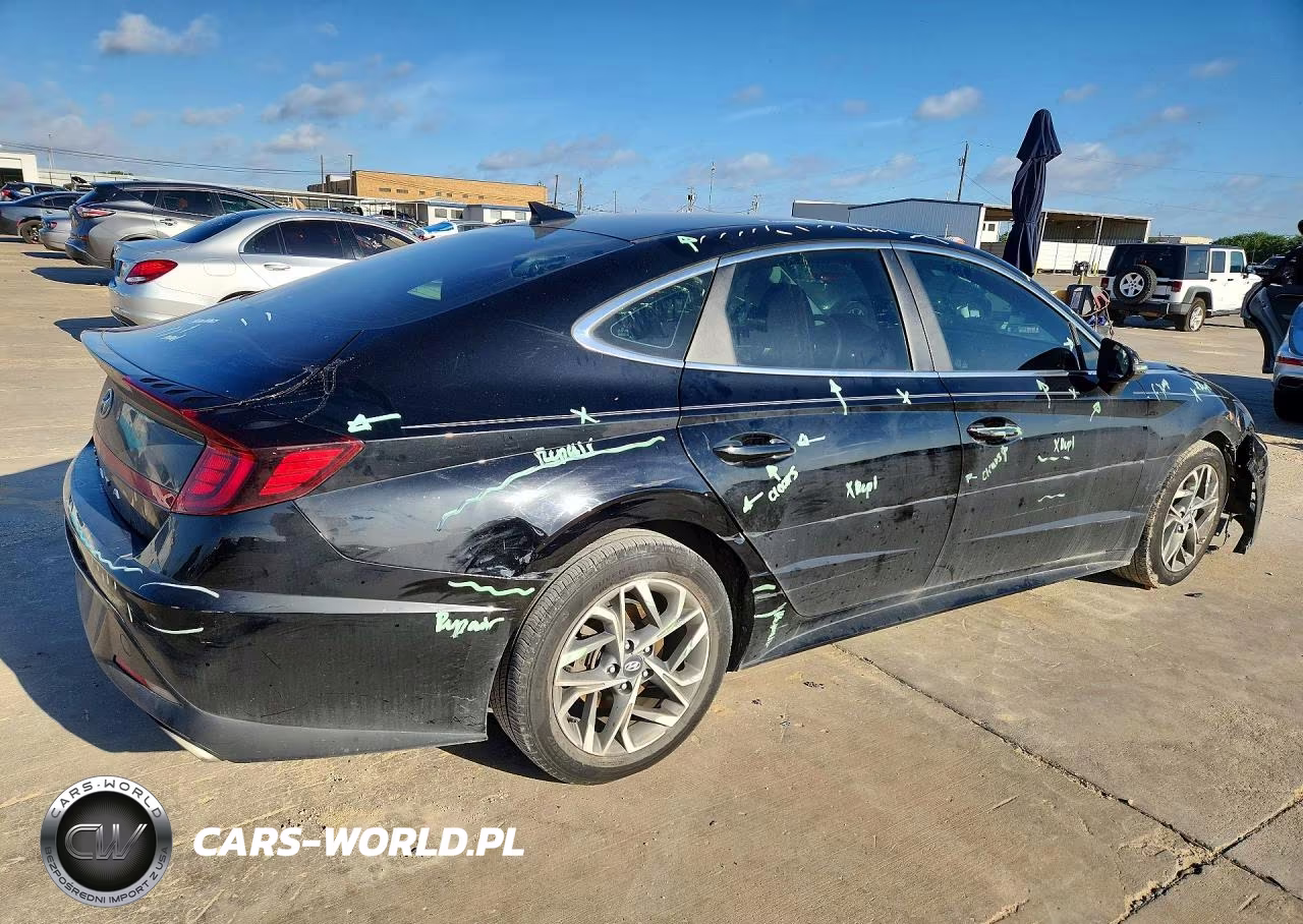 2023 Hyundai Sonata Sel VIN:KMHL64JA8PA256042 - 3