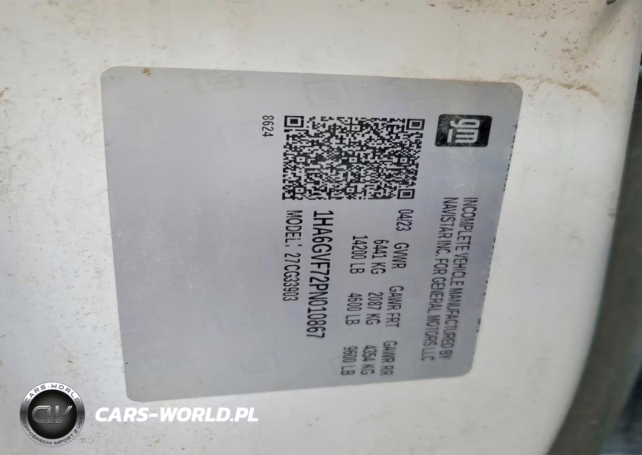 2023 Chevrolet Express Box Truck VIN:1HA6GVF72PN010867 - 13