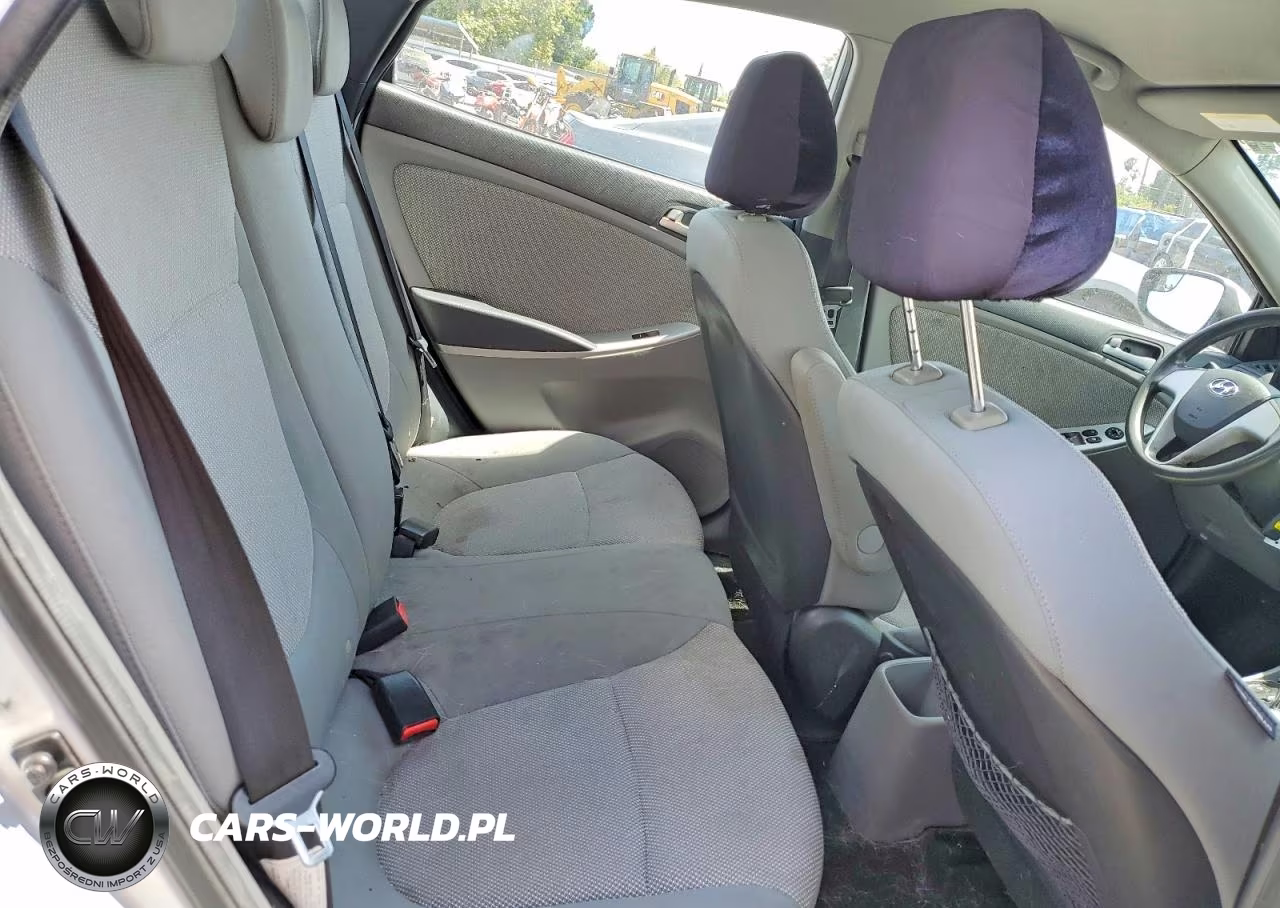 2014 Hyundai Accent Gls VIN:KMHCT4AE0EU602043 - 10