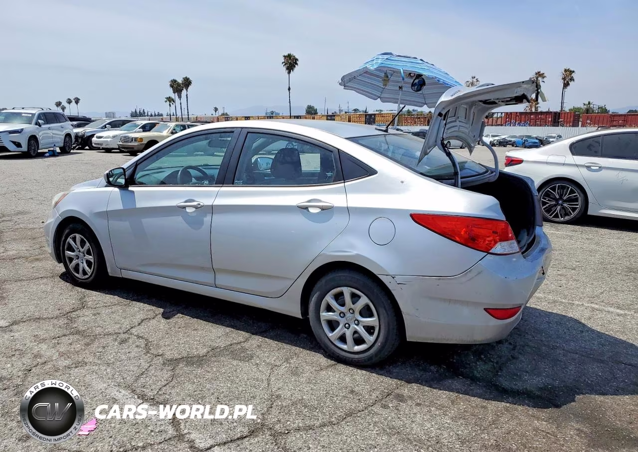 2014 Hyundai Accent Gls VIN:KMHCT4AE0EU602043 - 2
