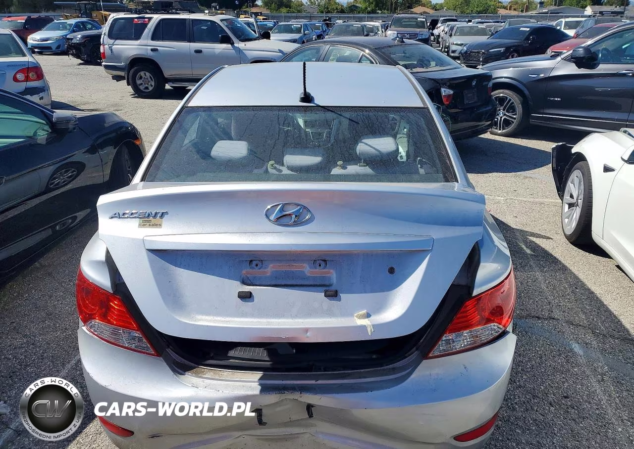 2014 Hyundai Accent Gls VIN:KMHCT4AE0EU602043 - 6
