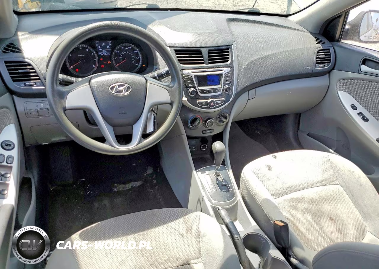 2014 Hyundai Accent Gls VIN:KMHCT4AE0EU602043 - 8