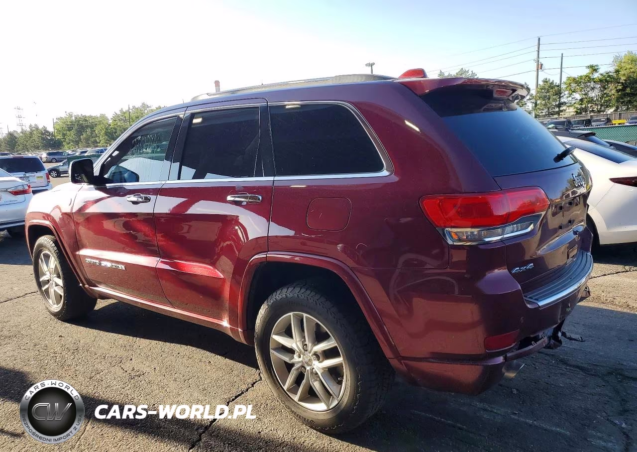 2017 Jeep Grand Cherokee Overland VIN:1C4RJFCT5HC678380 - 2