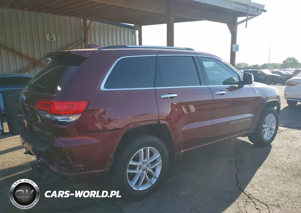 2017 Jeep Grand Cherokee Overland VIN:1C4RJFCT5HC678380 - 3