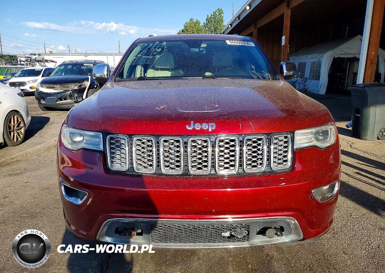 2017 Jeep Grand Cherokee Overland VIN:1C4RJFCT5HC678380 - 5