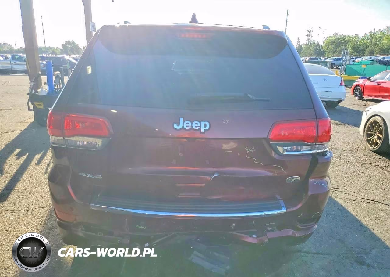 2017 Jeep Grand Cherokee Overland VIN:1C4RJFCT5HC678380 - 6