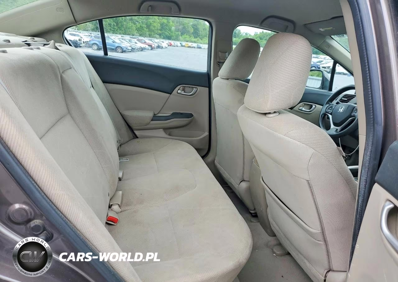 2012 Honda Civic Lx VIN:2HGFB2F50CH560251 - 10