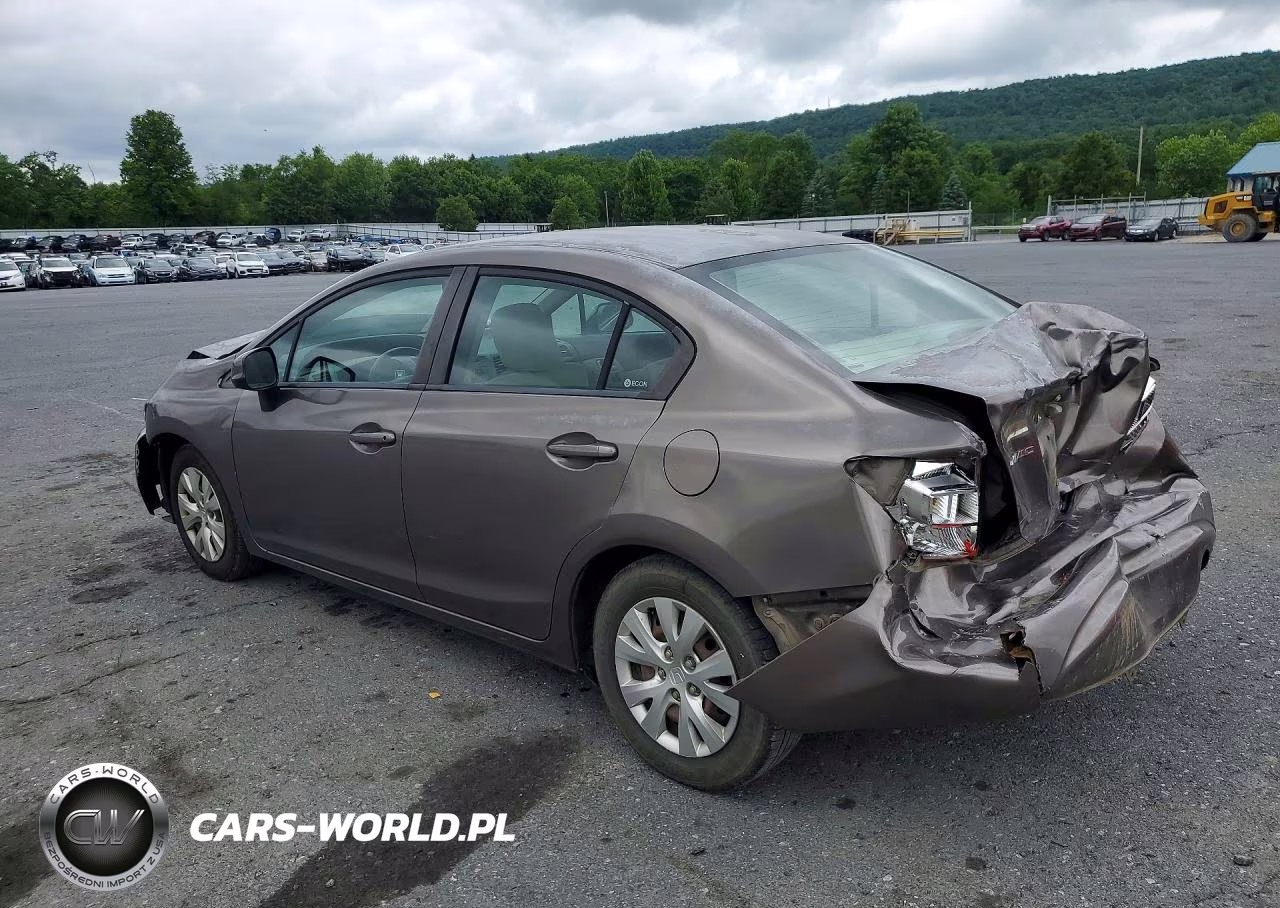 2012 Honda Civic Lx VIN:2HGFB2F50CH560251 - 2