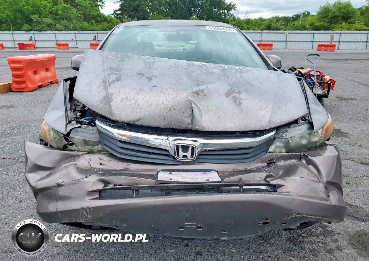 2012 Honda Civic Lx VIN:2HGFB2F50CH560251 - 5