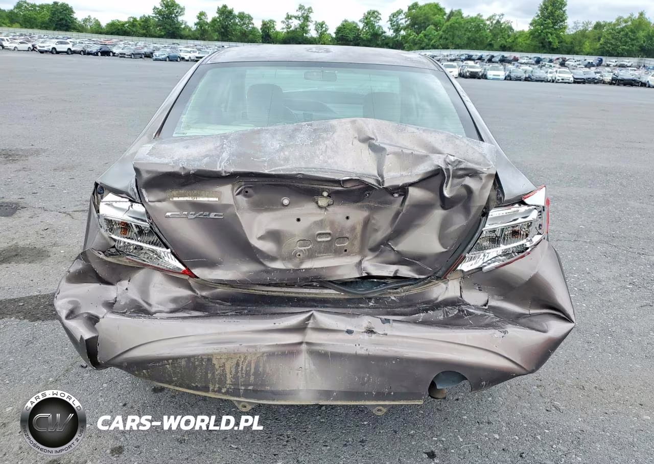 2012 Honda Civic Lx VIN:2HGFB2F50CH560251 - 6