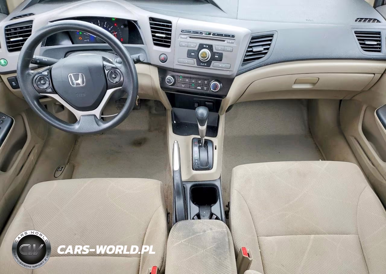 2012 Honda Civic Lx VIN:2HGFB2F50CH560251 - 8