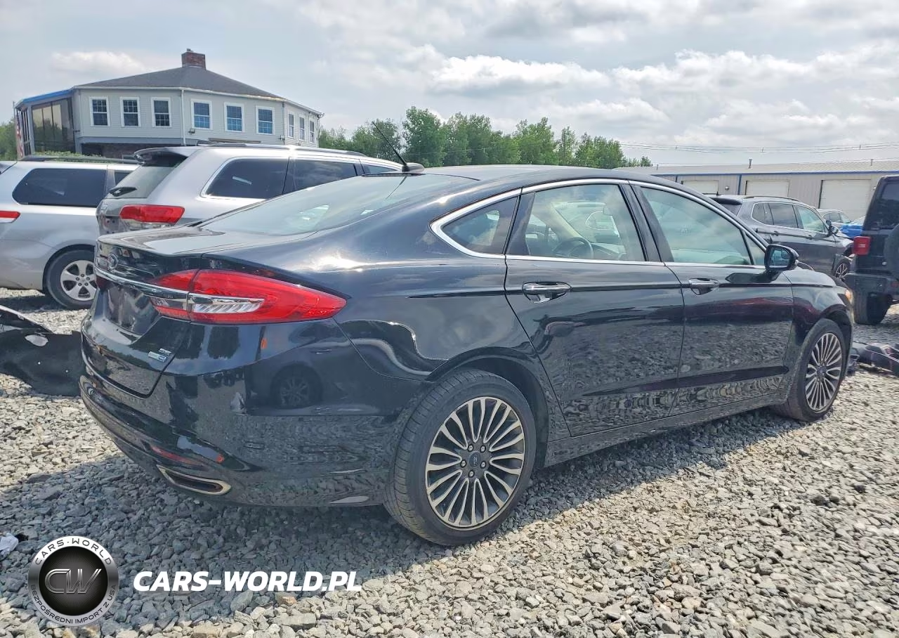 2017 Ford Fusion Se VIN:3FA6P0T98HR101658 - 3