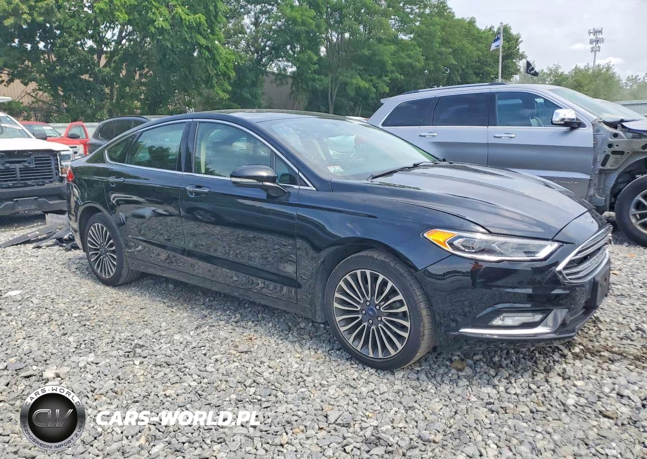 2017 Ford Fusion Se VIN:3FA6P0T98HR101658 - 4