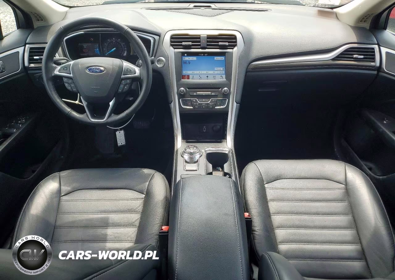 2017 Ford Fusion Se VIN:3FA6P0T98HR101658 - 8
