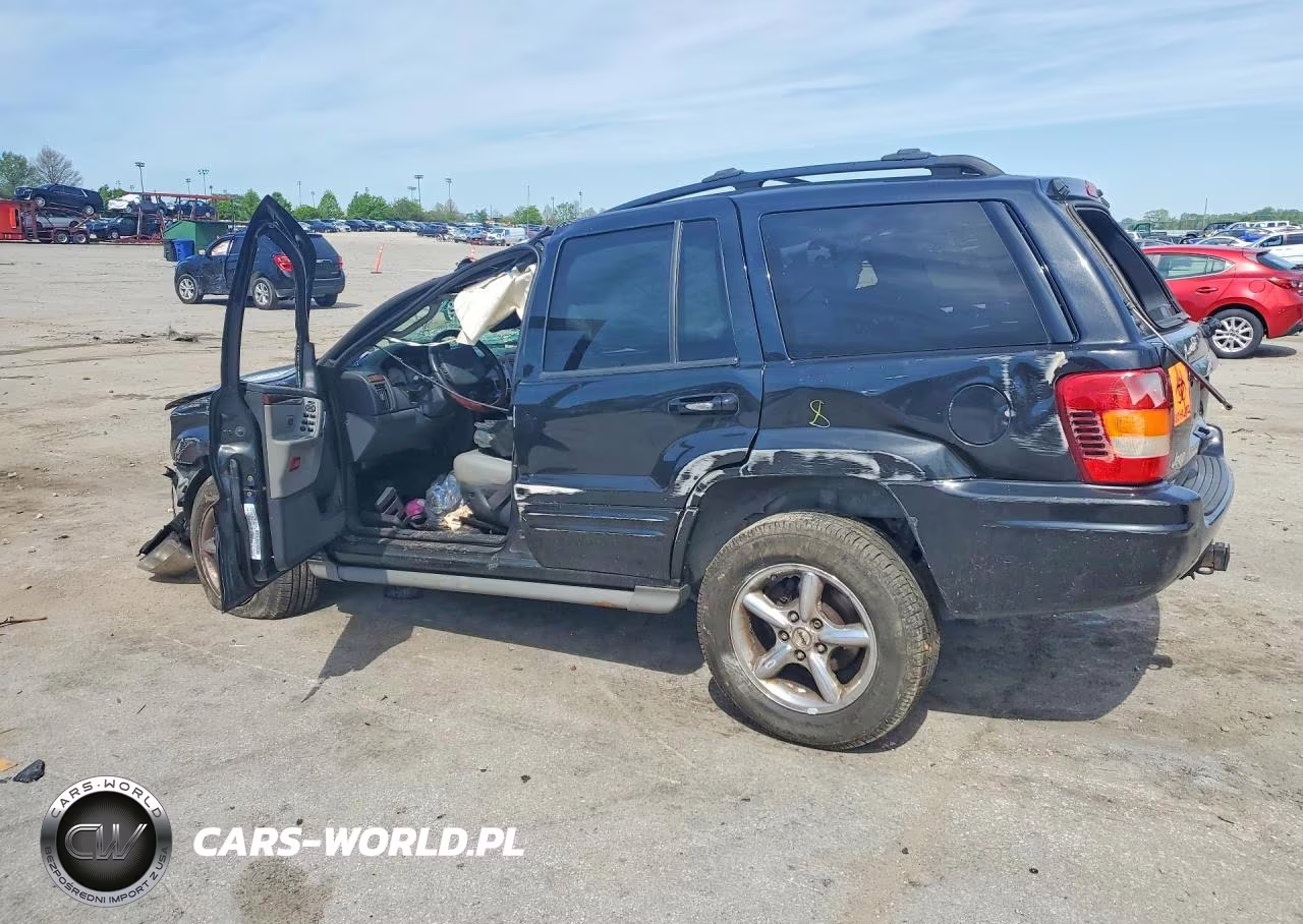 2003 Jeep Grand Cherokee Overland VIN:1J8GW68J33C611908 - 2