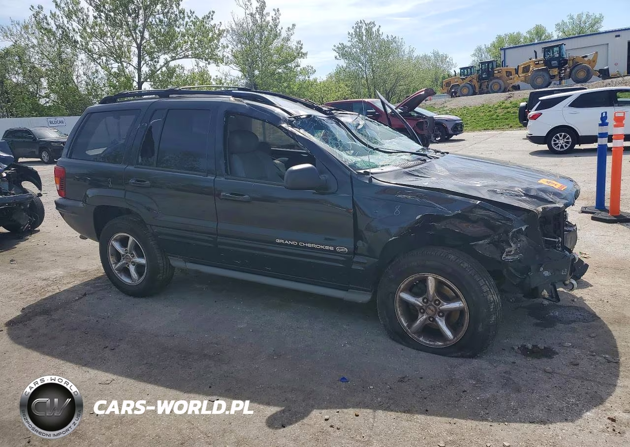 2003 Jeep Grand Cherokee Overland VIN:1J8GW68J33C611908 - 4