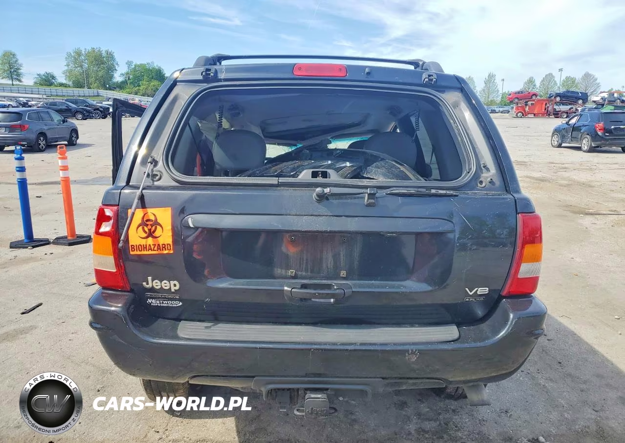 2003 Jeep Grand Cherokee Overland VIN:1J8GW68J33C611908 - 6