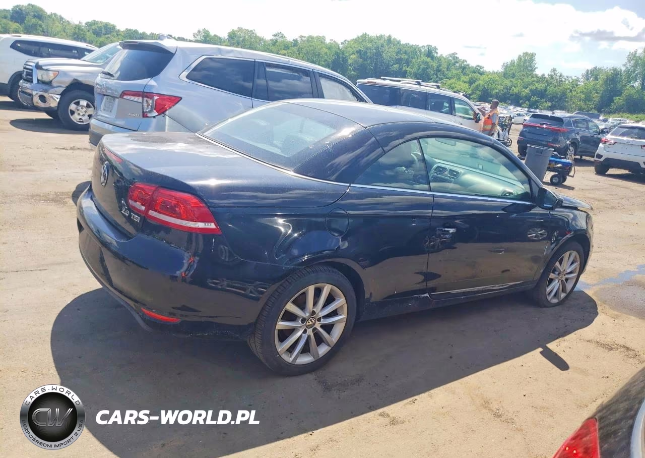 2012 Volkswagen Eos Komfort VIN:WVWBW7AH7CV012447 - 3