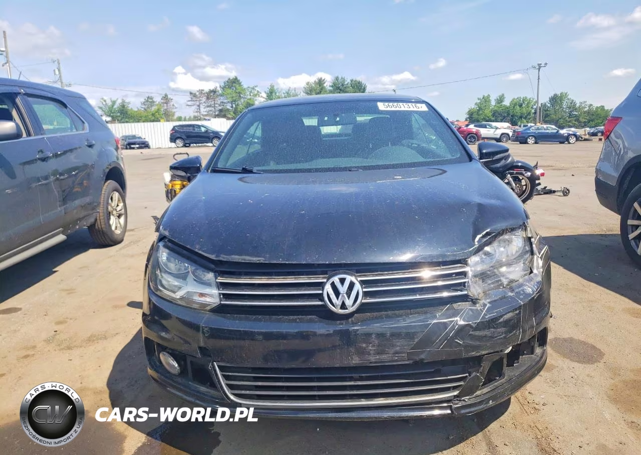 2012 Volkswagen Eos Komfort VIN:WVWBW7AH7CV012447 - 5