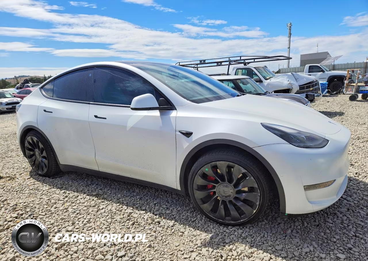 2022 Tesla Model Y VIN:7SAYGDEF9NF411282 - 4