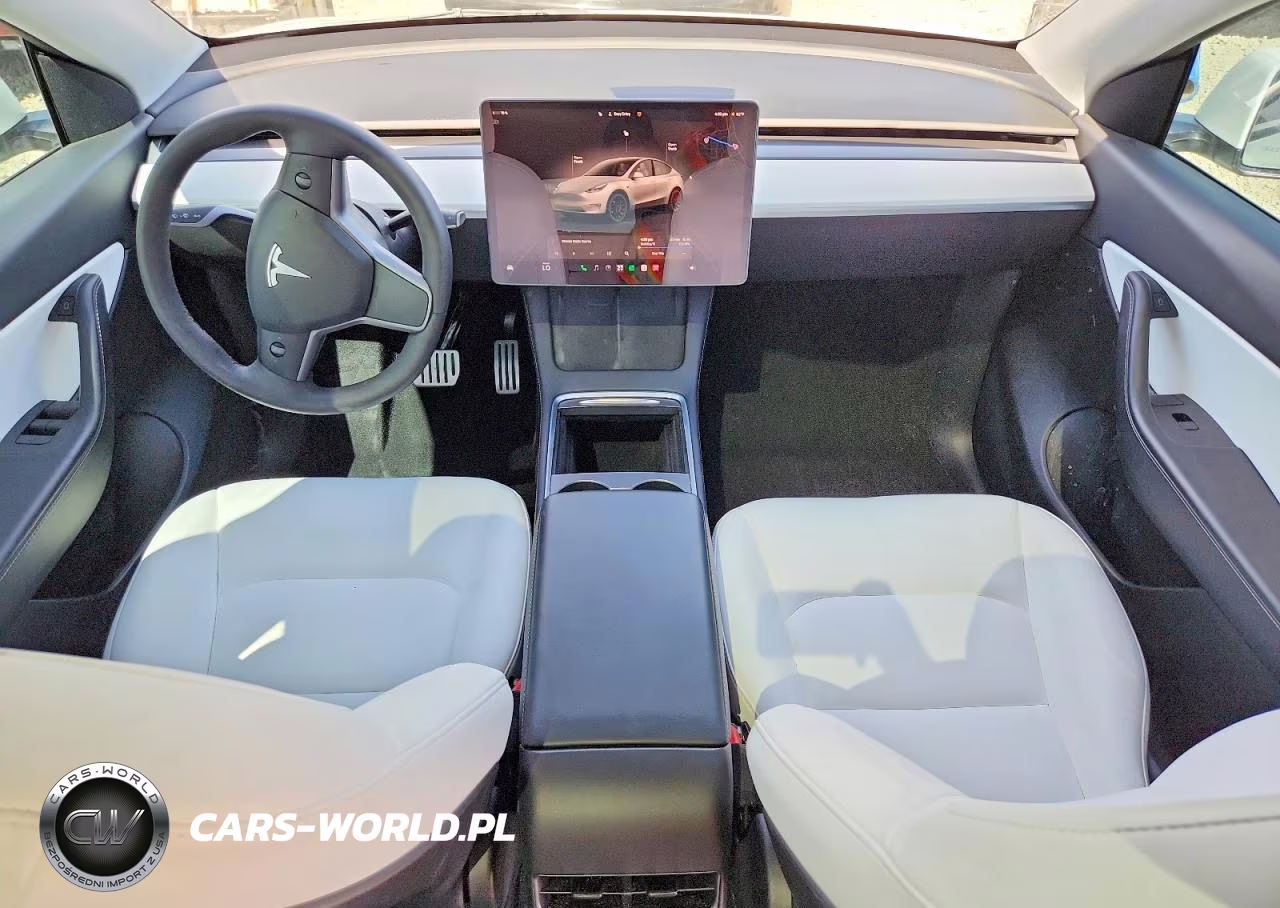 2022 Tesla Model Y VIN:7SAYGDEF9NF411282 - 8