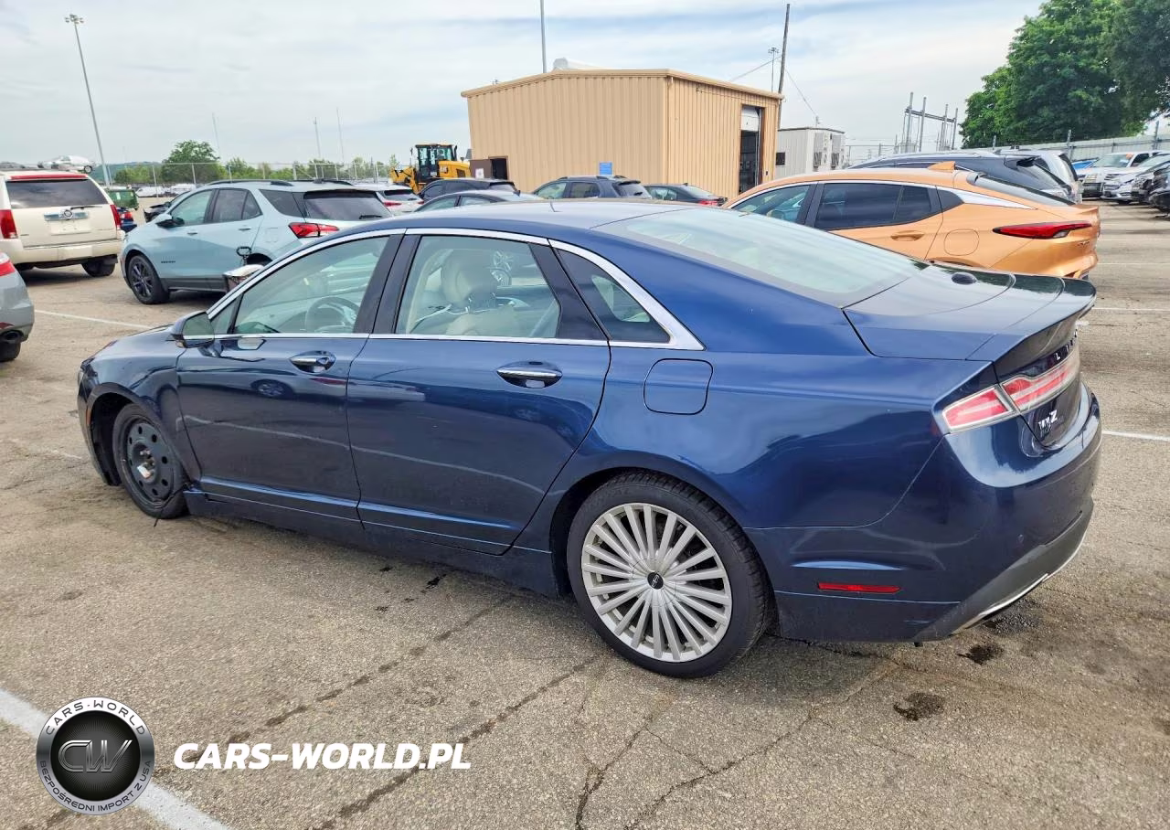 2017 Lincoln Mkz Reserve VIN:3LN6L5F93HR602113 - 2