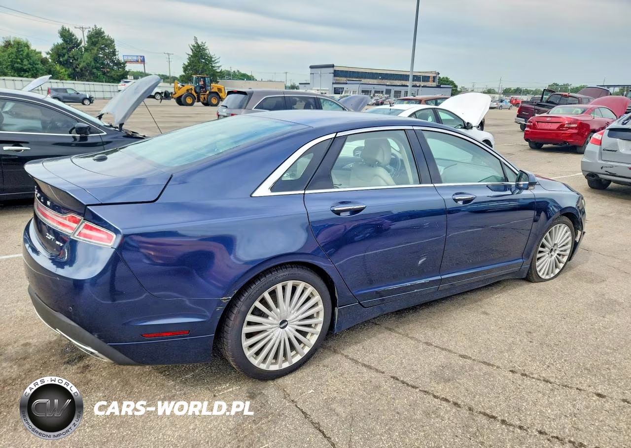 2017 Lincoln Mkz Reserve VIN:3LN6L5F93HR602113 - 3