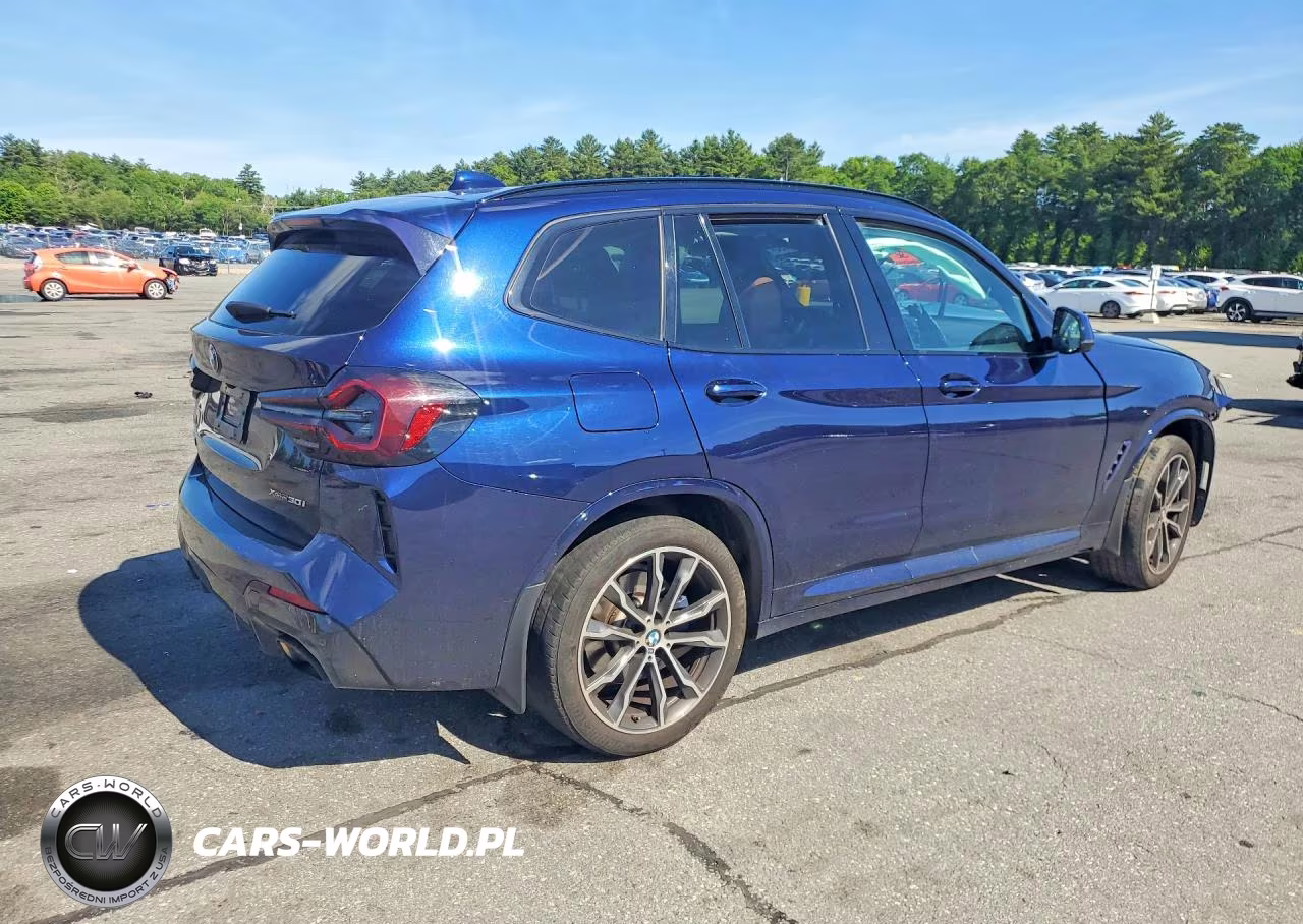 2022 BMW X3 xDrive30I VIN:5UX53DP06N9L62331 - 3