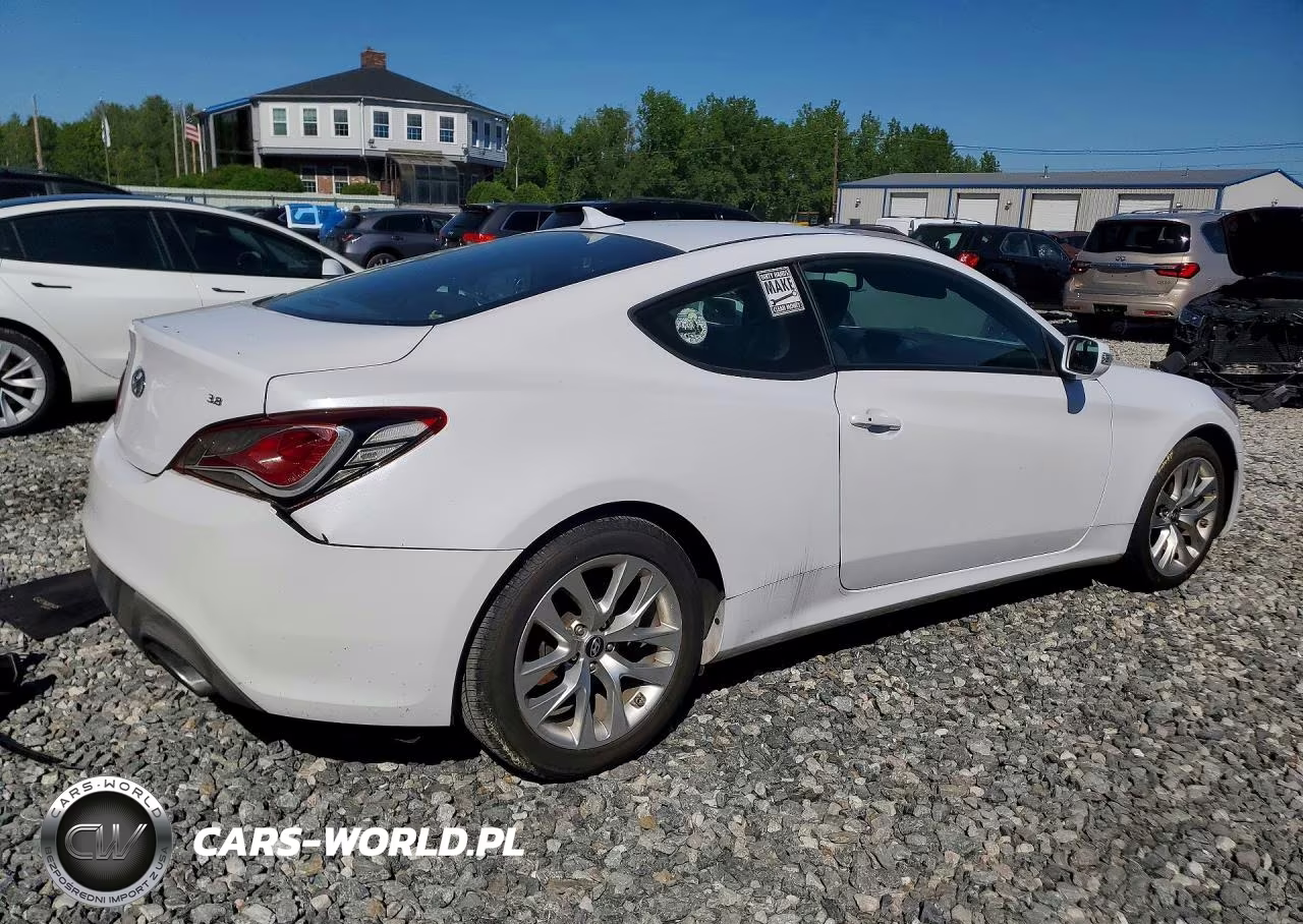 2016 Hyundai Genesis Coupe 3.8L VIN:KMHHT6KJ9GU131963 - 3