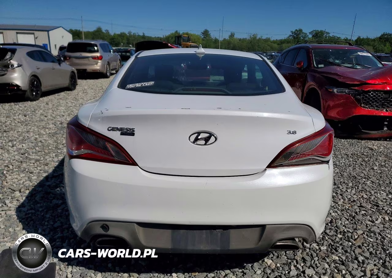 2016 Hyundai Genesis Coupe 3.8L VIN:KMHHT6KJ9GU131963 - 6