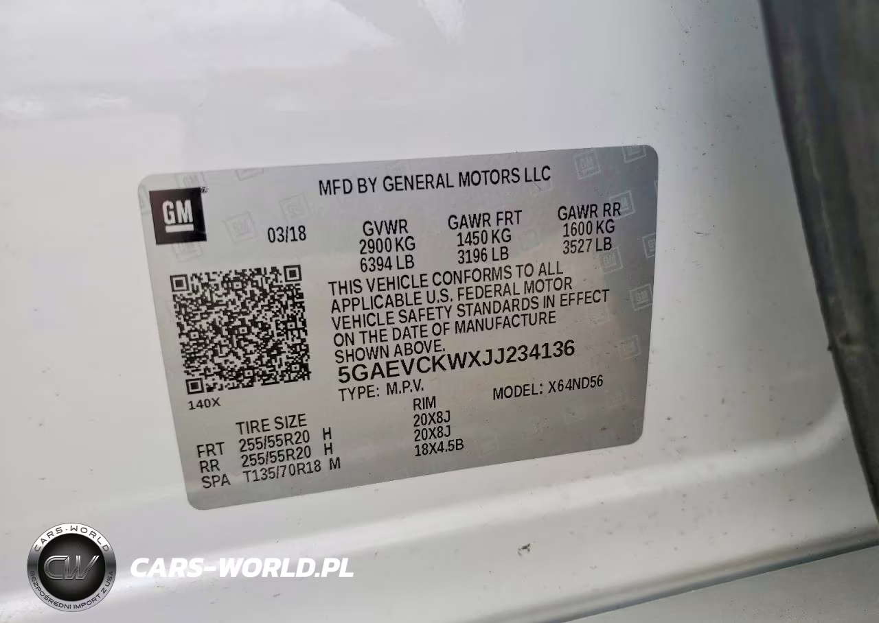 2018 Buick Enclave Avenir VIN:5GAEVCKWXJJ234136 - 13