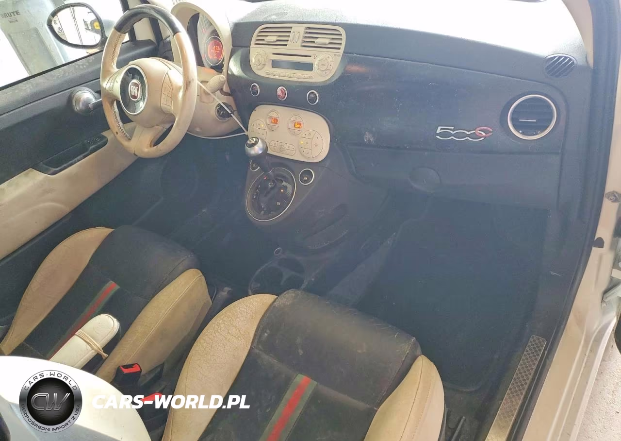 2013 Fiat 500 Lounge VIN:3C3CFFERXDT707111 - 10