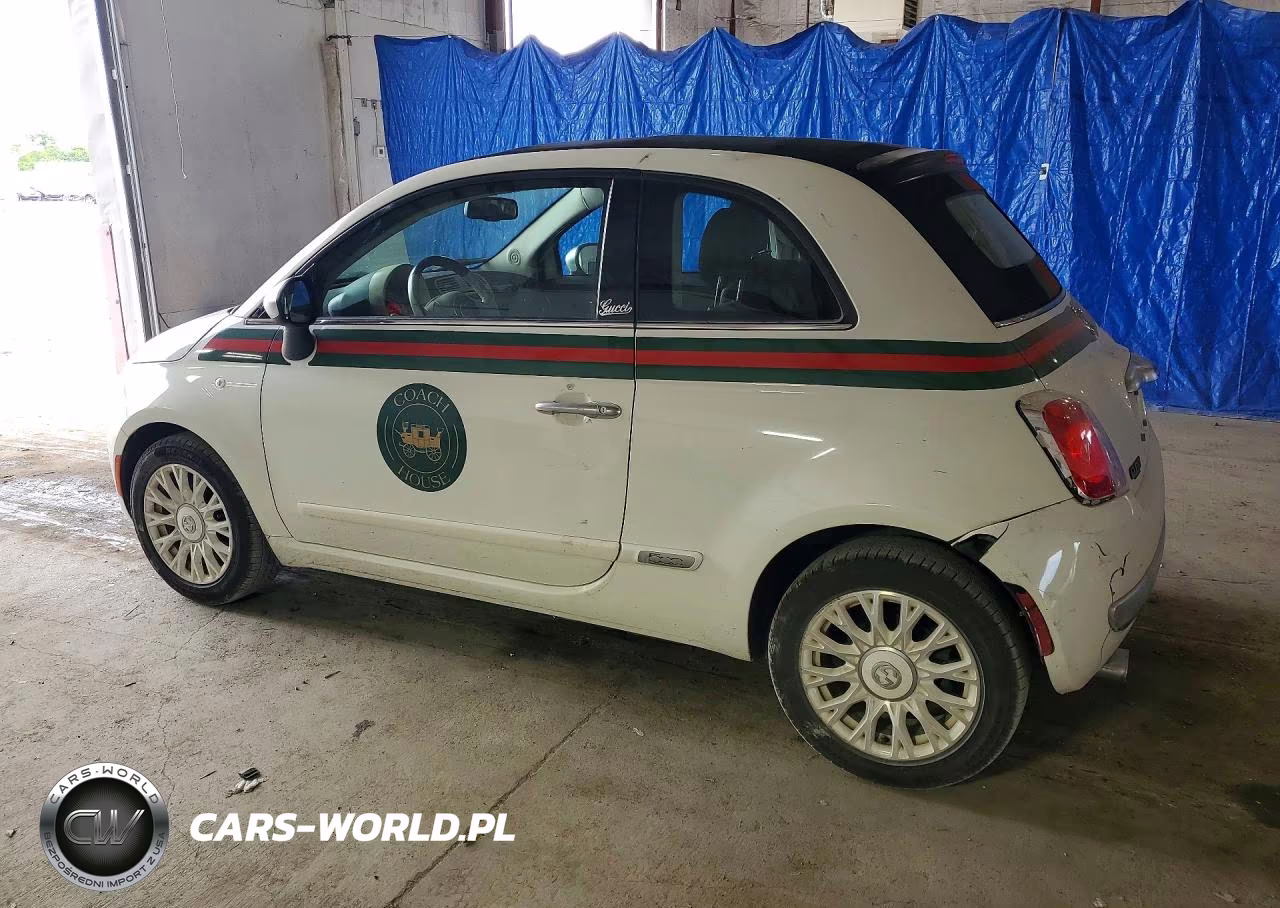2013 Fiat 500 Lounge VIN:3C3CFFERXDT707111 - 2