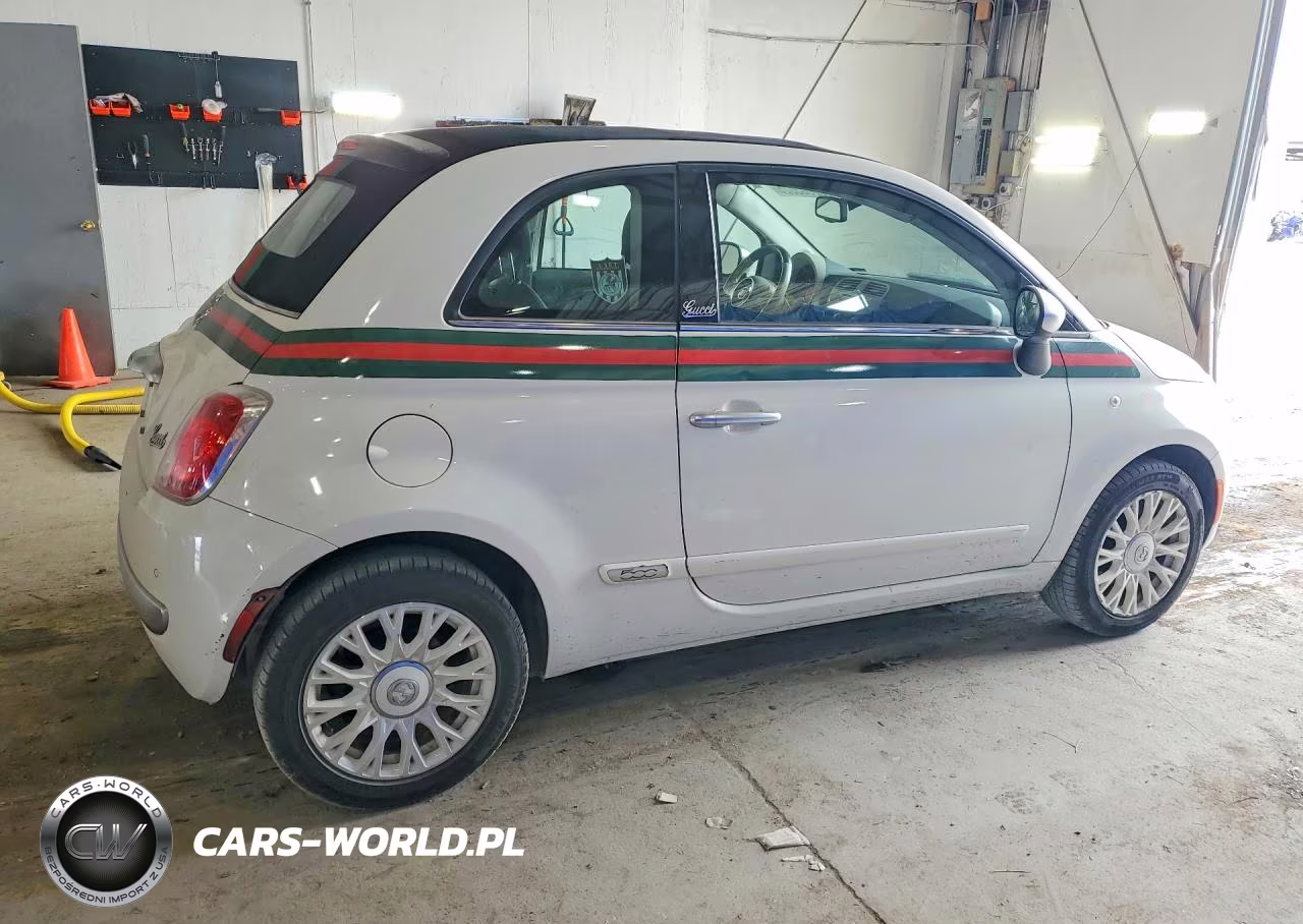 2013 Fiat 500 Lounge VIN:3C3CFFERXDT707111 - 3