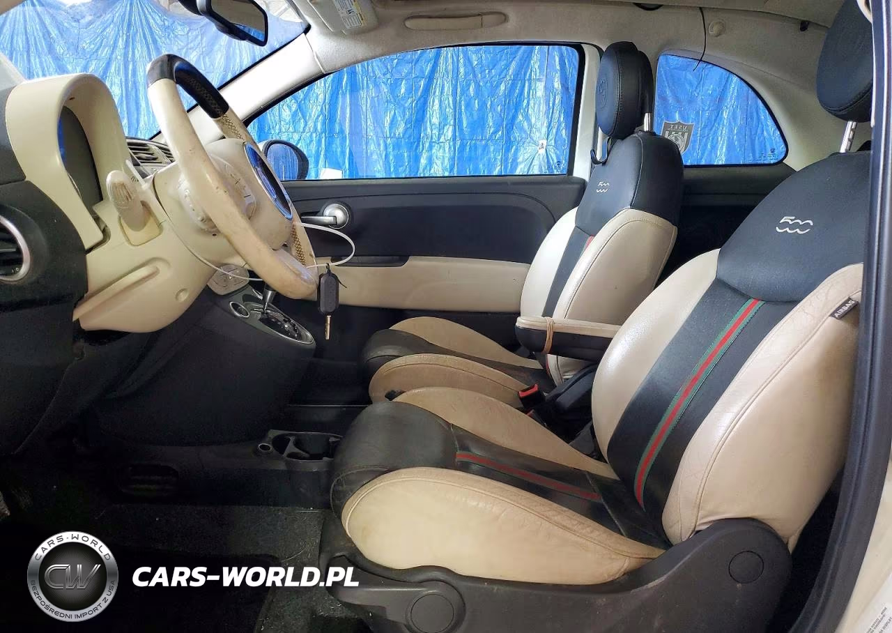 2013 Fiat 500 Lounge VIN:3C3CFFERXDT707111 - 7