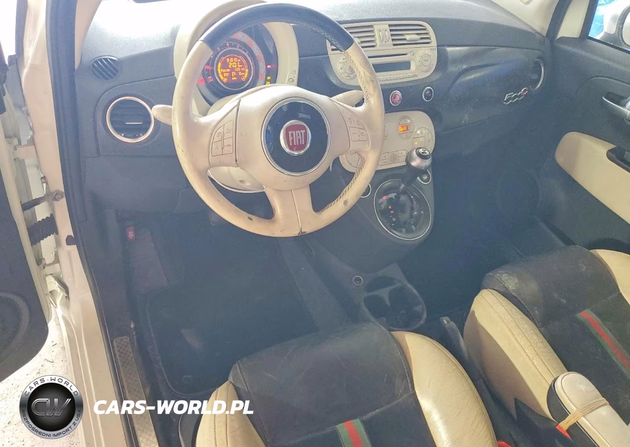 2013 Fiat 500 Lounge VIN:3C3CFFERXDT707111 - 8
