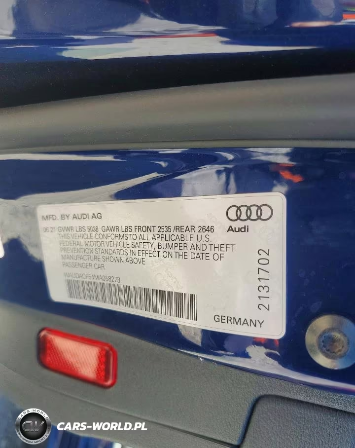 2021 Audi A5 Premium 45 VIN:WAUDACF54MA058273 - 12