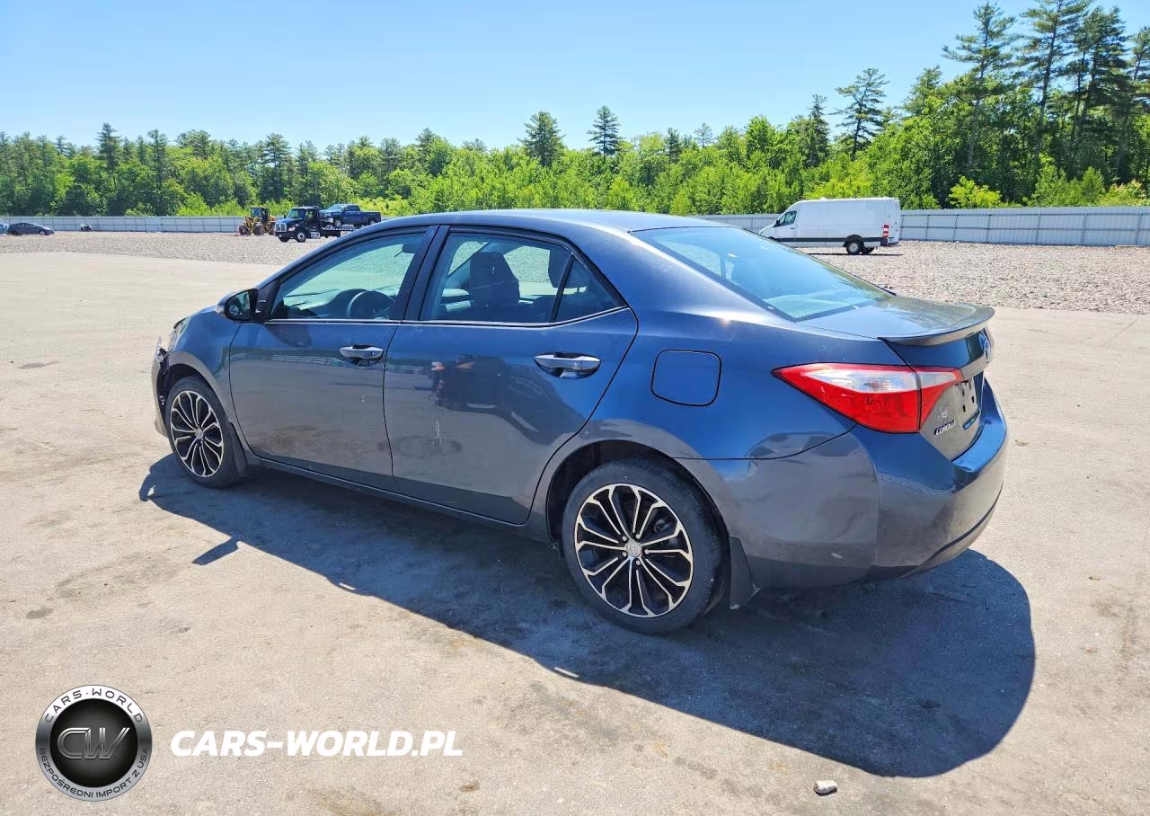 2015 Toyota Corolla S Plus VIN:2T1BURHE9FC315167 - 2